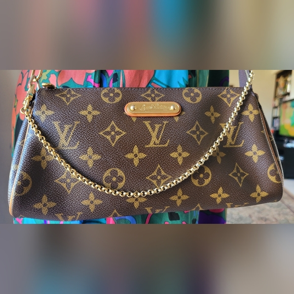 Louis Vuitton EVA Brown Monogram Crossbody - Picture 1 of 16